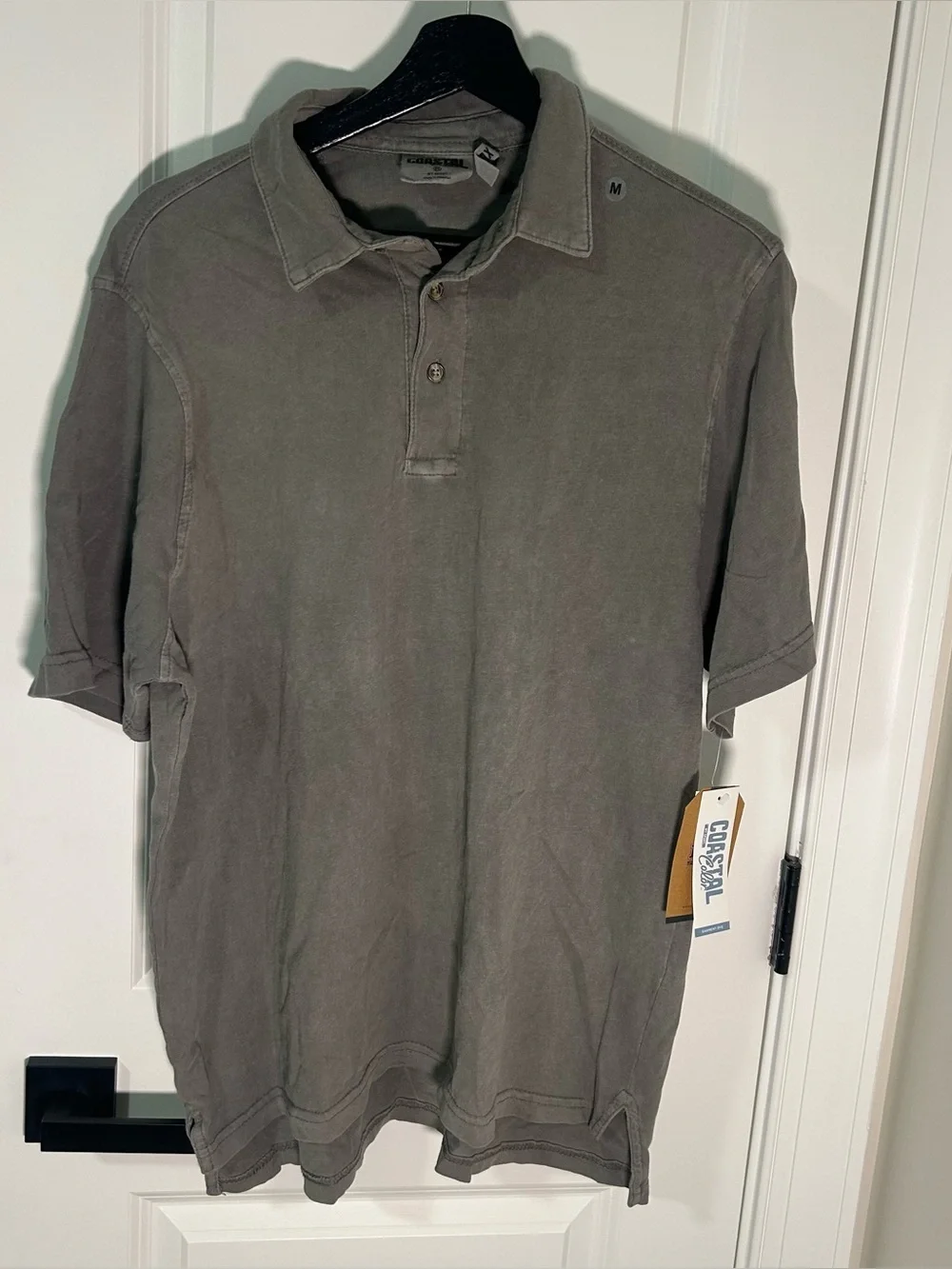 Coastal Color My Sport Relaxed Fit 3 Button Men’s Polo Sz M NWT